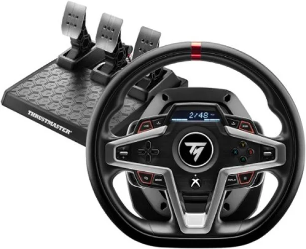 Thrustmaster T248 Racing Wheel & Pedals &ndash; Hybrid Drive Force Feedback for Xbox Series X|S, Windows - Black