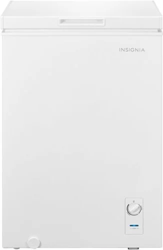 Insignia 3.5 Cu. Ft. Garage-Ready Chest Freezer in White