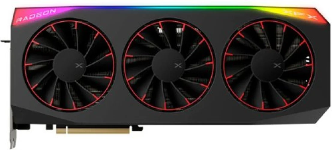 XFX Mercury AMD Radeon RX 9070XT OC 16GB GDDR6 Gaming Graphics Card with RGB - Black