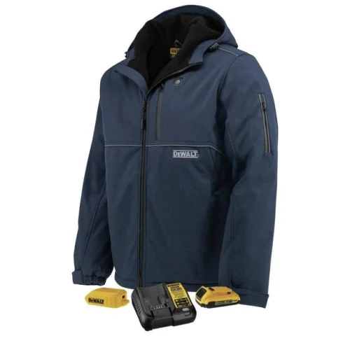 DEWALT 20V MAX Men's Reflective Soft Shell Heated Jacket - L New