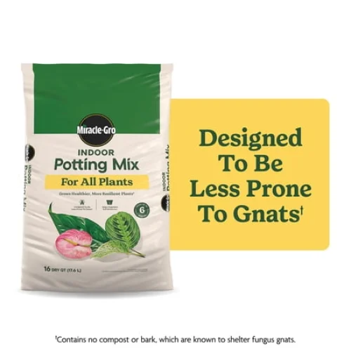 16 qt Miracle-Gro Indoor Potting Mix for All Plants, Houseplants, Tropicals, and More