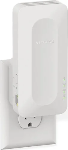 NETGEAR AX3000 Dual-Band Wi-Fi 6 Wall Plug Range Extender - White