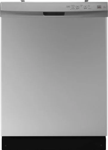 Insignia&trade; - 24&rdquo; Front Control Built-In Dishwasher with DishSense&trade;, ENERGY STAR Certification, and Operating Sound Level 52 dBA - Stainless Steel
