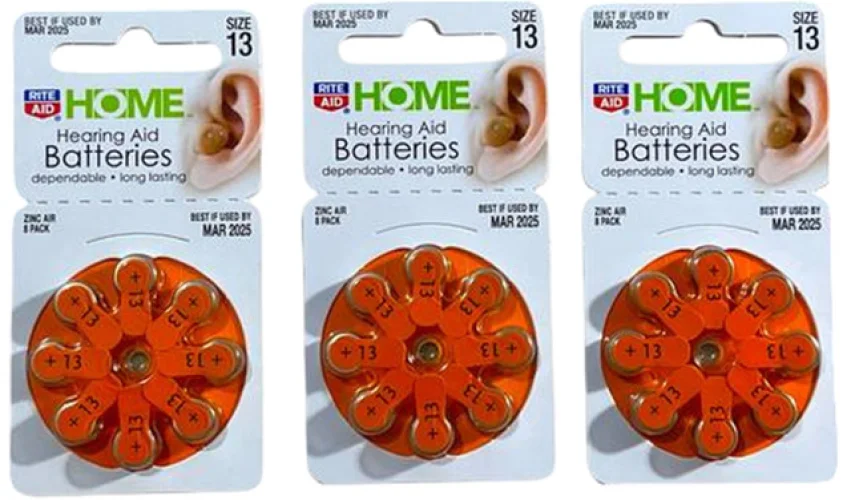 24-PACK Hearing Aid Batteries SIZE 13 - DEPENDABLE LONG LASTING - 325 5z
