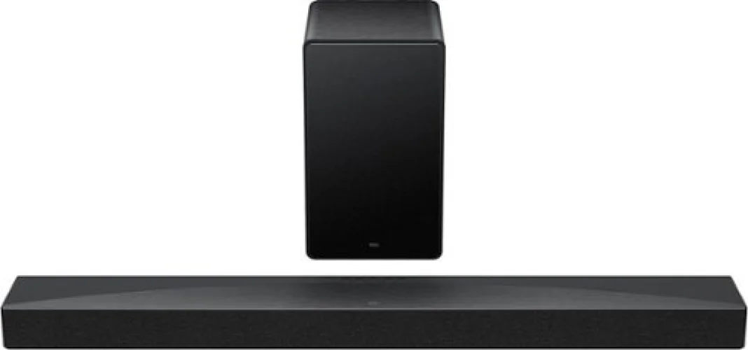 TCL - Q65H Q Class 5.1 Channel Soundbar with Dolby Atmos, Ray Danz Technology, and Wireless Subwoofer - Black