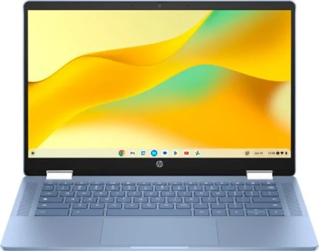 HP - 2-in-1 14" Touch-Screen Chromebook Laptop - Intel Processor N100 2023 - 4GB Memory - 64GB eMMC - Sky Blue