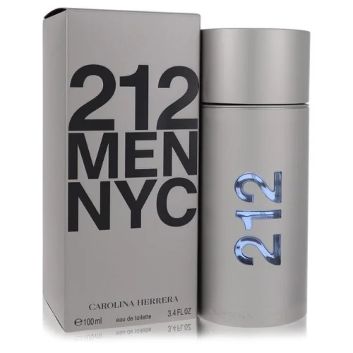 212 by Carolina Herrera Men's Eau De Toilette Spray (New Packaging) 3.4 oz