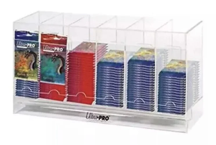 Ultra Pro ULP81693 Display: 6-Slot Pack Dispenser Pokemon Sports Cards Acrylic