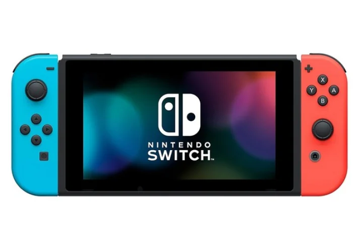 Nintendo Switch OLED - HEG-001 - 64GB - Red & Blue Joy Con (Very Good)