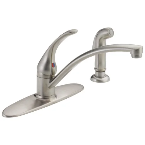 Delta Foundations Kitchen Faucet 1.8 GPM Stainless-Certified Refurbished