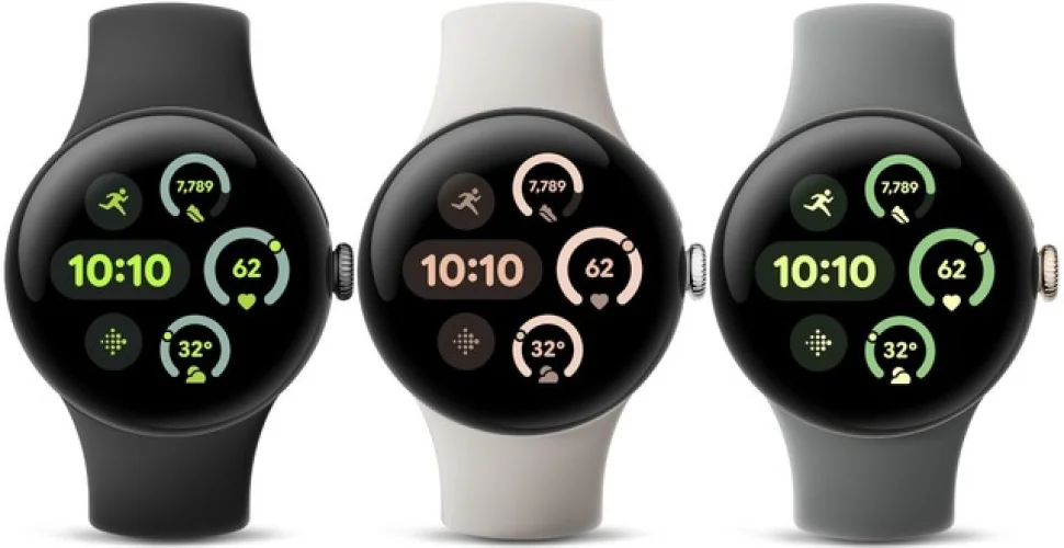Google Pixel Watch 3 41mm GPS + WiFi + Bluetooth Gold Black Silver - Good