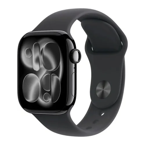 Apple Watch Series 11 GPS+Cellular 42mm Jet Black Case w Sport Band MF834LW/A