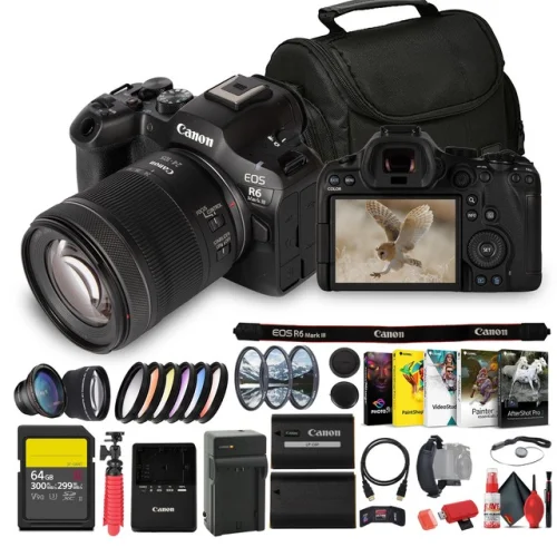 Canon EOS R6 Mark III Mirrorless 32.5MP Full Frame w/ 24-105mm