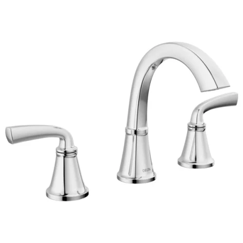 Delta Geist Widespread Bathroom Sink Faucet Chrome-Certified Refurbished