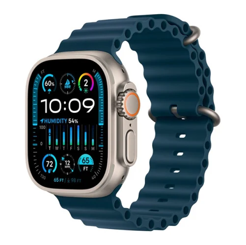 Apple Watch Ultra 2 49mm GPS + Cellular Titanium Case w/ Blue Band MREG3LL/A