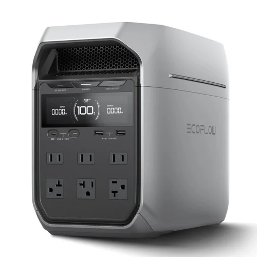 EcoFlow DELTA 3 Plus 1024Wh 1800W Portable Power Station LFP Battery Refurbished