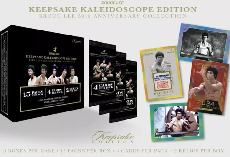 2024 Super Break Keepsake Bruce Lee 50th Anniversary Kaleidoscope Edition Box