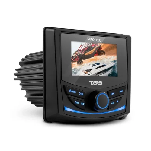 DS18 MRX150 3&rdquo; Marine & Powersports Color Display Head Unit Receiver