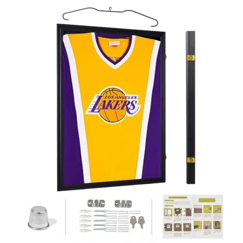 Pro UV Football Jersey Memorabilia Shadow Box Frame Acrylic Display Case
