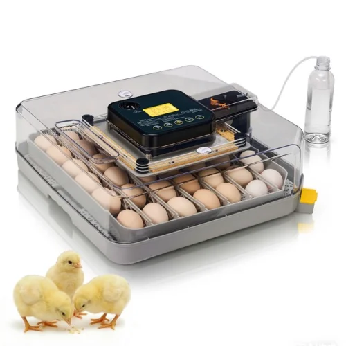 Fully Automatic 48 Egg Incubator Temperature Control Digital Chicken Egg Hatcher