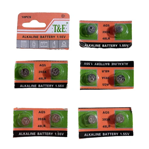 10X LR754 AG5 SR754 G5 SR48 393 193 D309 1.5V Alkaline Button Cell Batteries 4z