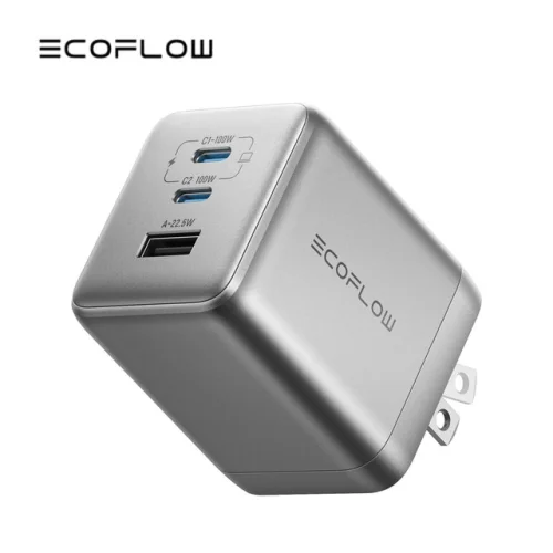 EcoFlow Rapid Pro Charger (100W 3 Ports) 100W (Max) USB-C 3 in 1 Charger