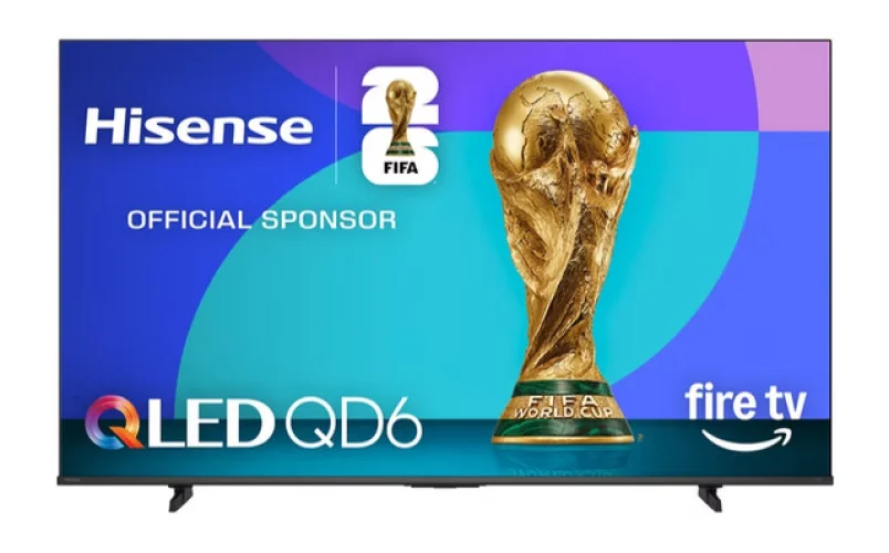Hisense 55" Class QD6 Series QLED 4K UHD Smart Fire TV