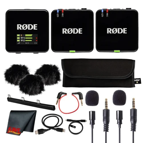 Rode Wireless GO III (Gen 3) Dual Channel Mic System|2.4GHz, 32-Bit Float