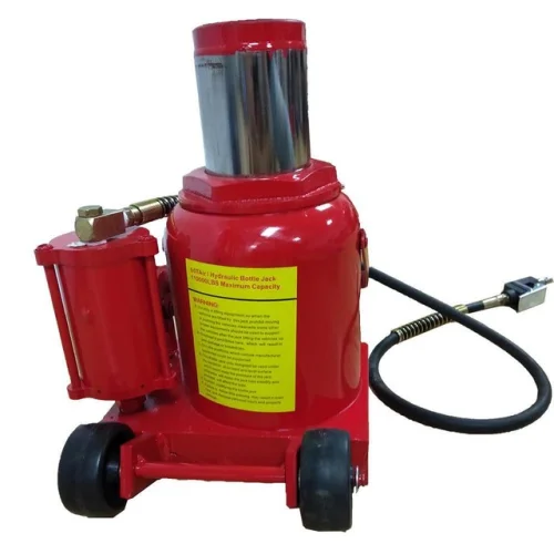 50 Ton Air / Hydraulic Bottle Jack Heavy Duty Auto Truck RV Repair Lift w/Handle