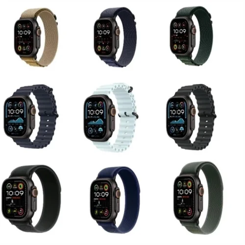 Apple Watch Ultra 2 GPS + Cellular 49mm Titanium Case with Ocean Band