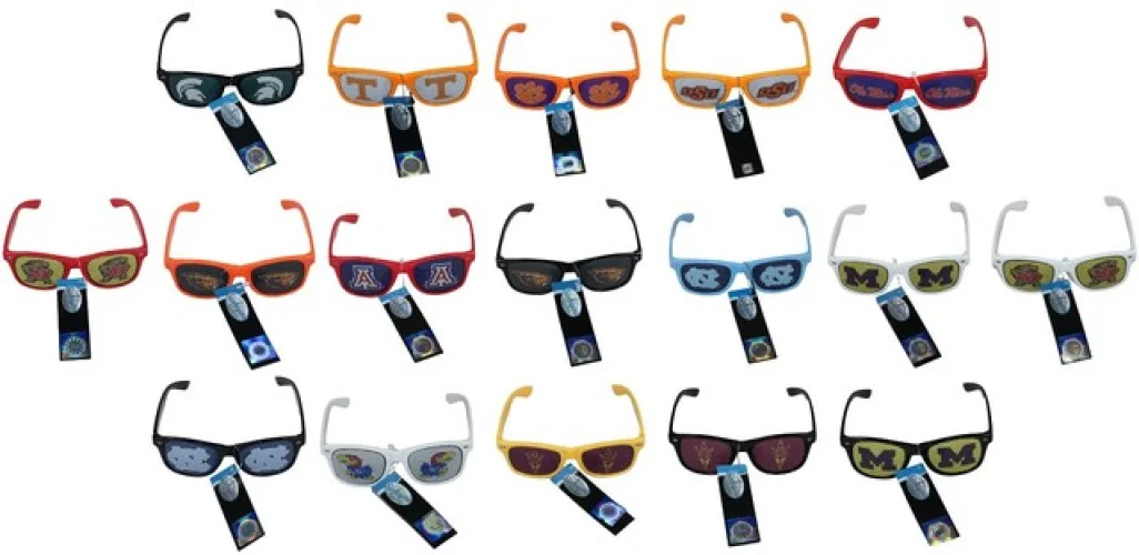 NCAA College University Logo Team Colors Mens Womens Sunglasses NWT Pick School