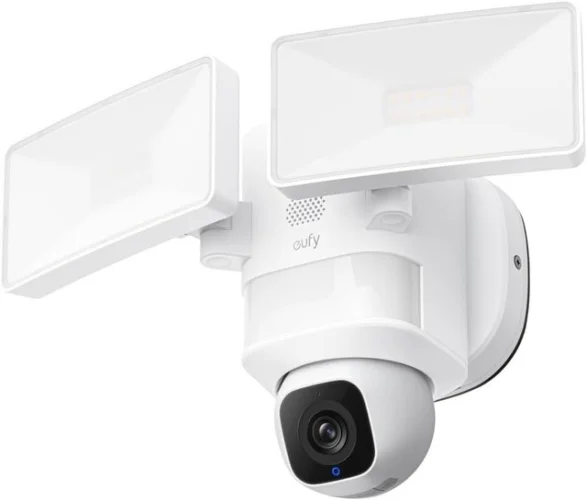 eufy Security Floodlight Camera E30 2K HD Outdoor Cam 360&deg; P&T AI Detect|Refurb