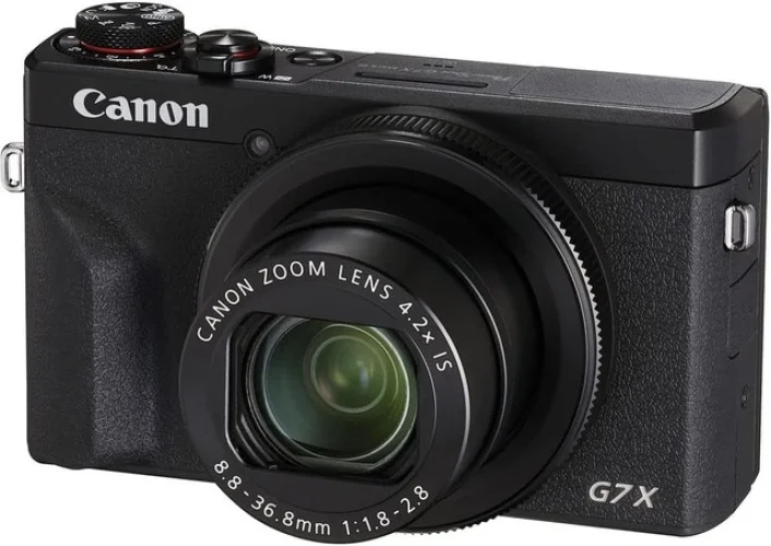 Canon G7X Mark III Digital Camera w/ Wi-Fi & NFC, LCD Screen, 4K Video - Black