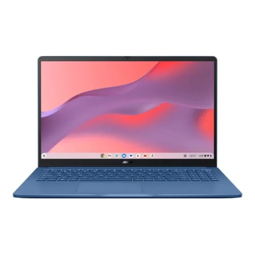 ASUS Chromebook CX15 Laptop, 15.6" FHD Display, Intel&reg; Processor N50, 128GB Storage, 4GB RAM, ChromeOS, Forging Blue