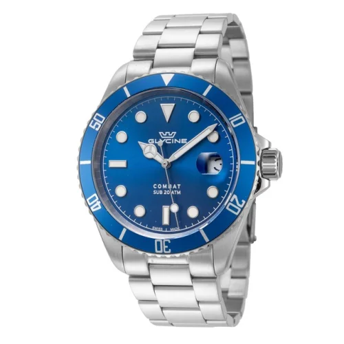 Glycine Men's Combat Quartz 40mm Watch GL1062
