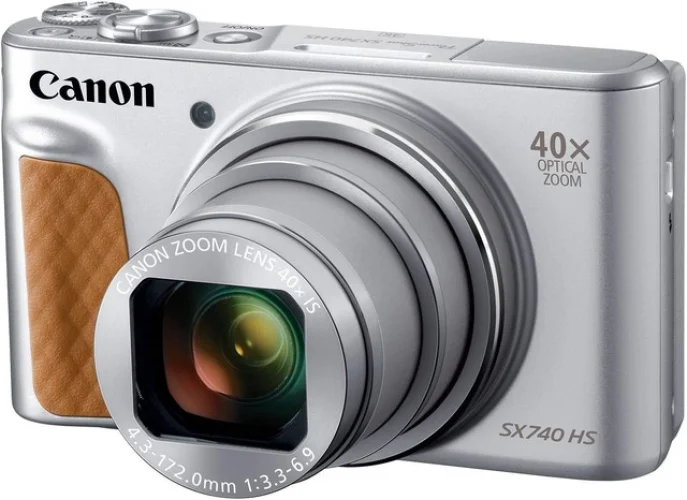 Canon PowerShot SX740 Digital Camera w/40x Optical Zoom & 3 Inch Tilt LCD - 4K