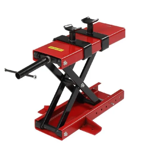 1100LB Motorcycle Jack Center Scissor Motorcycle Lift Hoist Stand Bike ATV Crank