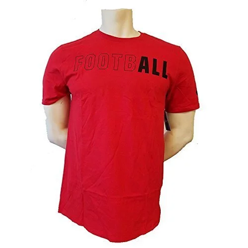 Men's Nike Football Graphic Tee Red Sz XL 902390-657
