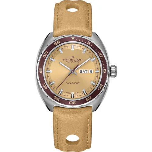 Hamilton Men's American Classic Pan Europ 42mm Automatic Watch H35435820