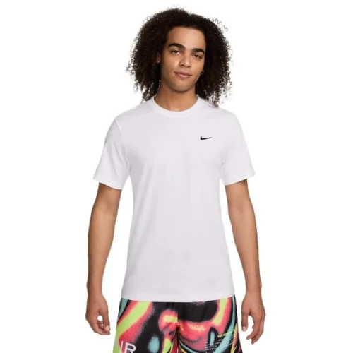 Nike Men's T-Shirt Crew Neck Embroidered Swoosh Athletic Short Sleeve Shirt