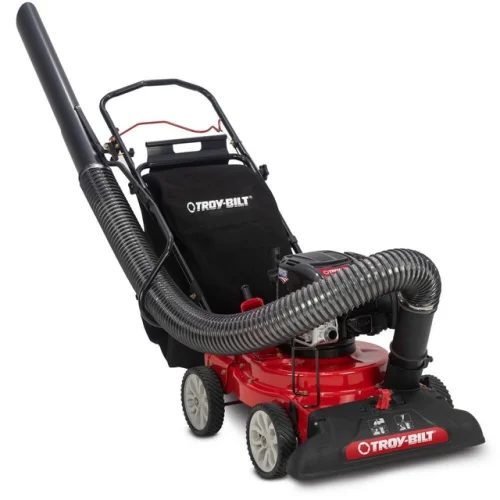 Troy-Bilt 24A-070FB66 Self-Propelled Chipper Shredder Vacuum 163cc CSV070 Red