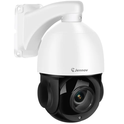 JENNOV 4K 8MP 30X Zoom PoE Security Camera PTZ Auto Tracking Outdoor 2-Way Audio