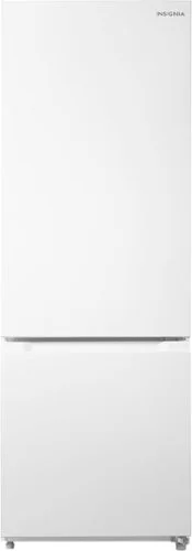 Insignia&trade; - 24 in. Wide 11.5 Cu. Ft. Bottom Mount Refrigerator with ENERGY STAR Certification - White