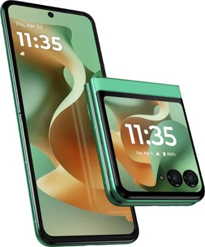 Motorola - razr 2025 256GB (Unlocked) - PANTONE Spring Bud