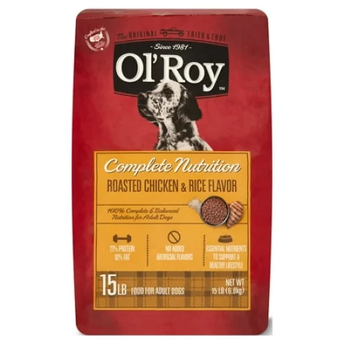 Ol' Roy Complete Nutrition Chicken Flavor Dry Dog Food, 15 lb