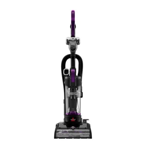 BISSELL - CleanView Compact Turbo Upright Vacuum - Black / Grapevine Purple