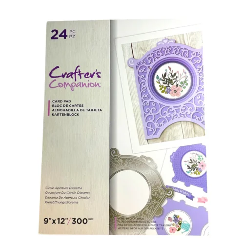 NEW Gemini Crafter's Companion 24pc 9"x12" Card Pad / 300 gsm / CC-PAD9-CAD 12z