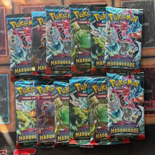 POKEMON TCG!  12x SV Twilight Masqeuerade BOOSTER PACK SEALED BRAND NEW