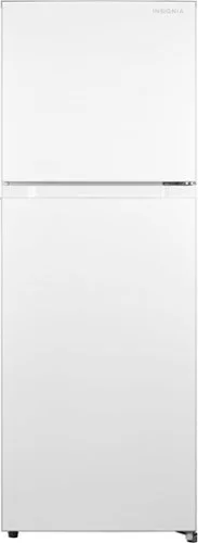 Insignia&trade; - 22 in. Wide 10.1 Cu. Ft. Top-Freezer Refrigerator with Reversible Door and ENERGY STAR Certification - White