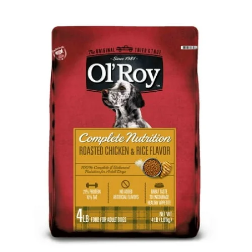 Ol' Roy Complete Nutrition Chicken Dry Dog Food, 4 lbs